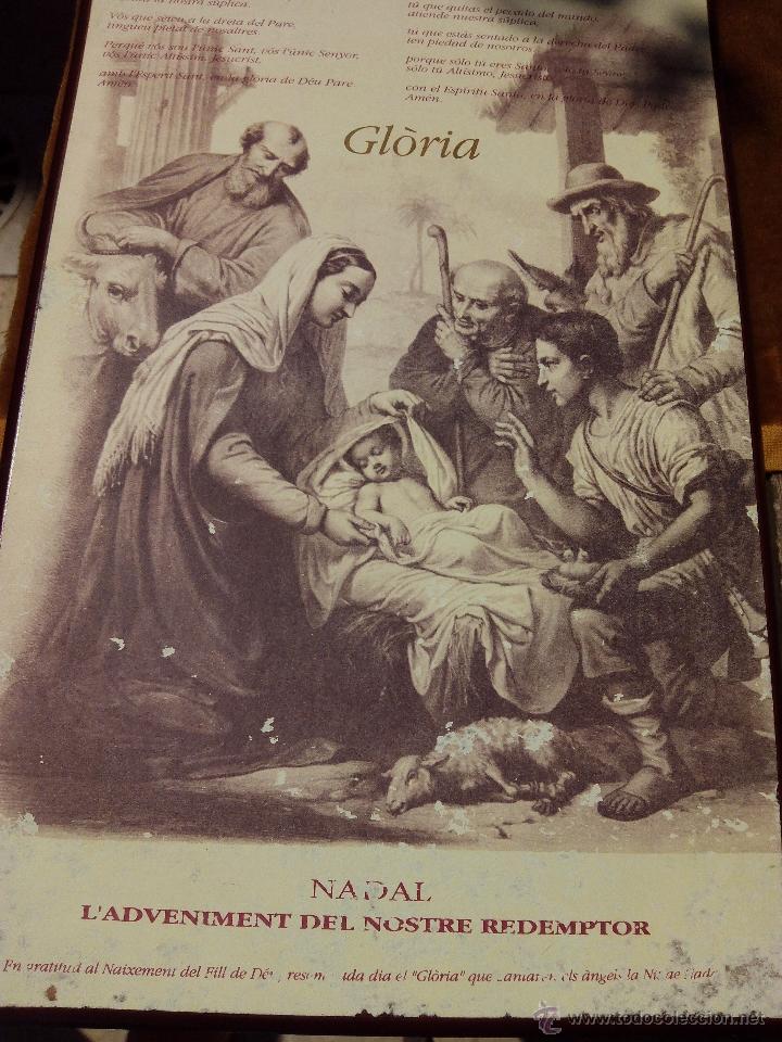 Coleccionismo: Cuadro de los Goigs de la navidad. - Foto 1