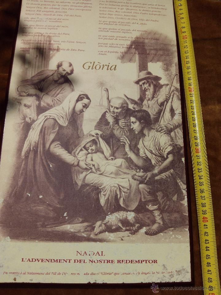 Coleccionismo: Cuadro de los Goigs de la navidad. - Foto 4