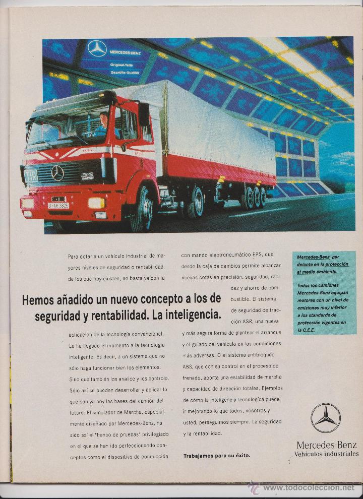 Sammelleidenschaft Papier: Publicidad camion Mercedes Benz 1735 EPS de 1992