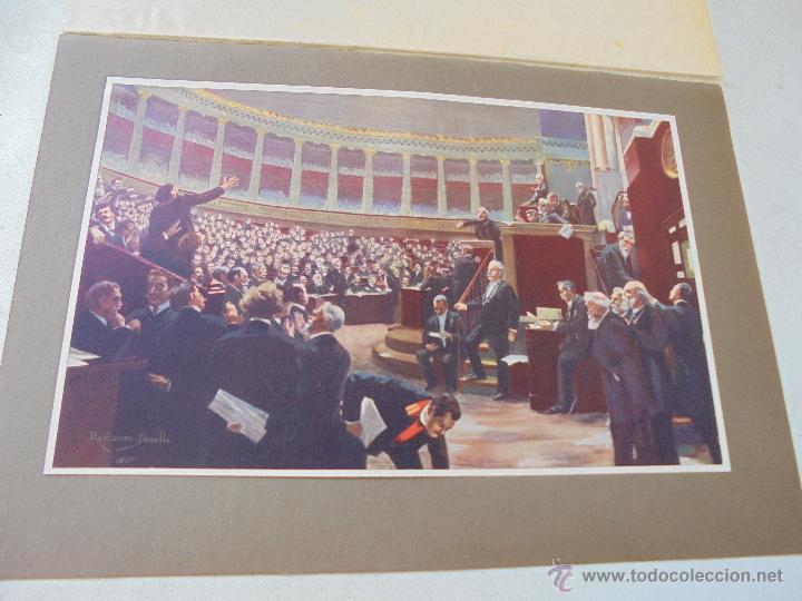 Coleccionismo: ANTIGUA L&Aacute;MINA- UNE S&Eacute;ANCE A LA CHAMBRE DES D&Eacute;PUT&Eacute;S -14.5 X 23 CM.- S/F