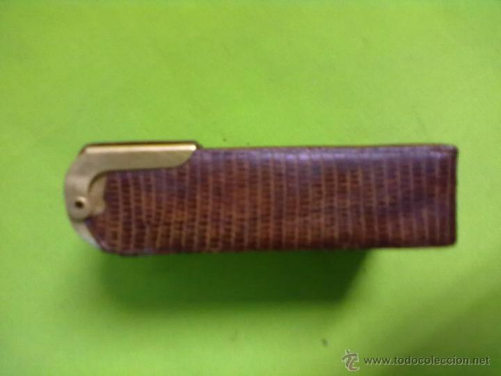 Coleccionismo: PITILLERA EN PIEL DE SERPIENTE. - Foto 5