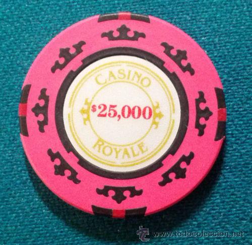 Coleccionismo: FICHA JAMES BOND 007 $25000 CASINO ROYALE CHIP R300