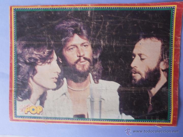 Coleccionismo: POSTER  SUPER  POP LOS BEE GEES - Foto 1