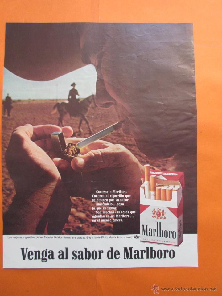 Coleccionismo: PUBLICIDAD 1969 - COLECCION TABACO - MARLBORO - Foto 1