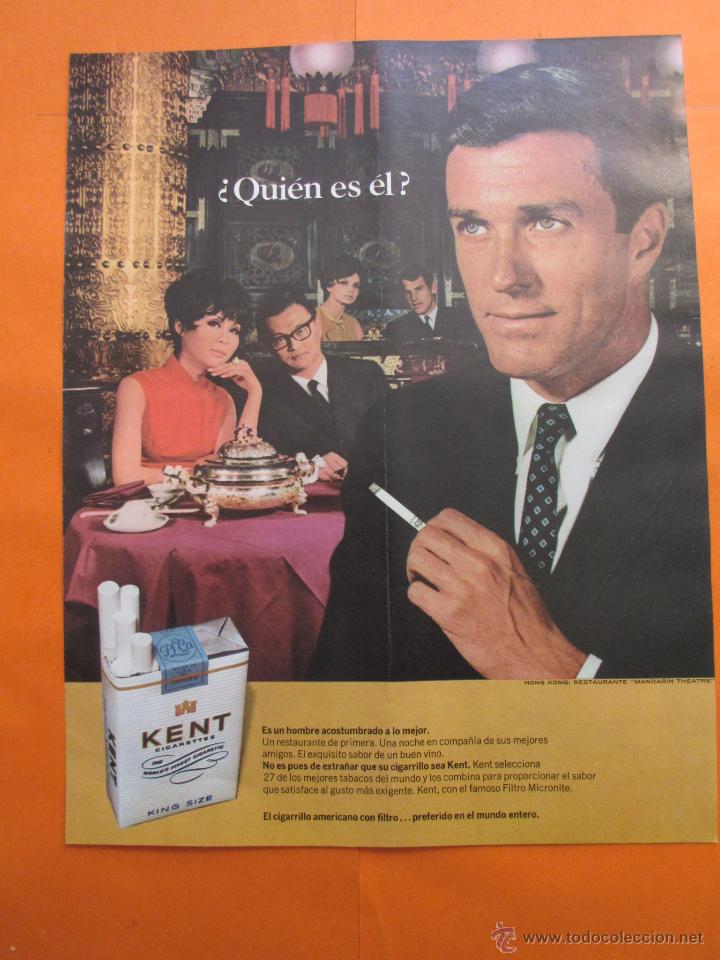 Coleccionismo: PUBLICIDAD 1968 - COLECCION TABACO - KENT - Foto 1