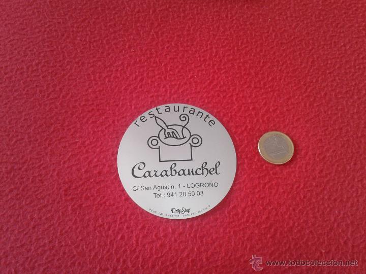 Coleccionismo: ESCASO POSAVASOS COASTER TENGO MAS POSAVASOS VER LOTES RESTAURANTE CARABANCHEL LOGRO&Ntilde;O SAN AGUSTIN 1