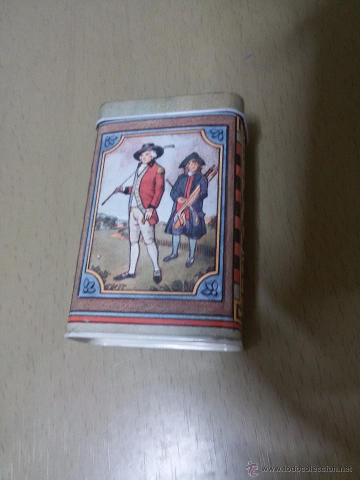Coleccionismo: ANTIGUA PITILLERA INGLESA-TEM&Aacute;TICA DE &Eacute;POCA- - Foto 2