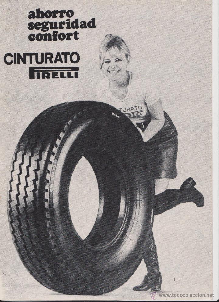 Collezionismo: publicidad cubiertas  neumaticos pirelli