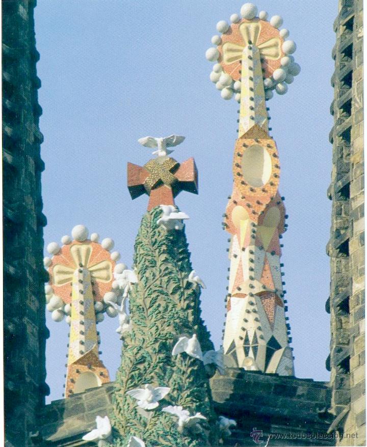 Coleccionismo: SAGRADA FAMILIA - GAUDI - MODERNISTA -1988-MERAVELLES DE CATALUNYA - LAM 18 -EL PERIODICO -A&Ntilde;O 2008