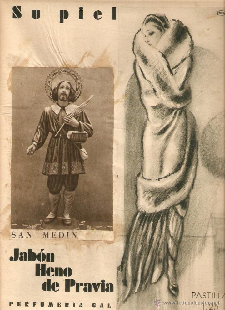Coleccionismo: A&Ntilde;OS 30 RECORTE PRENSA PASTILLA JABON HENO DE PRAVIA SAN MEDIN MUSICA MOZART SALZBURGO