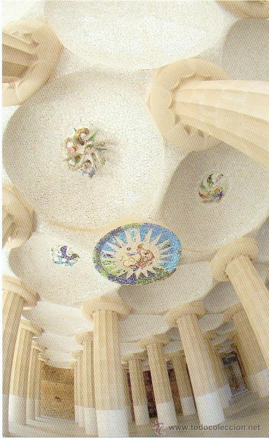 Coleccionismo: PARC GUELL  - GAUDI - MODERNISTA - BARCELONA  - LAM  9  - EL PERIODICO - A&Ntilde;O 2008