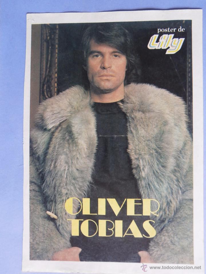 Coleccionismo: POSTER - oliver tovias - mide 26,50 x 18,50 c.m.