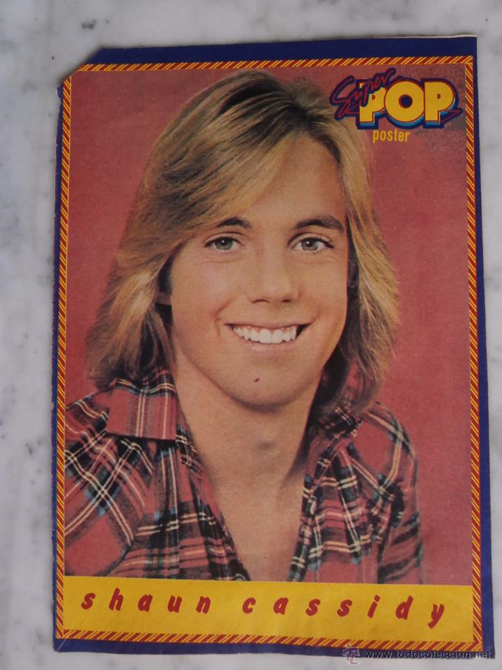 Coleccionismo: poster de super pop shaun cassidy mide 26,50 x 18,50 c.m.