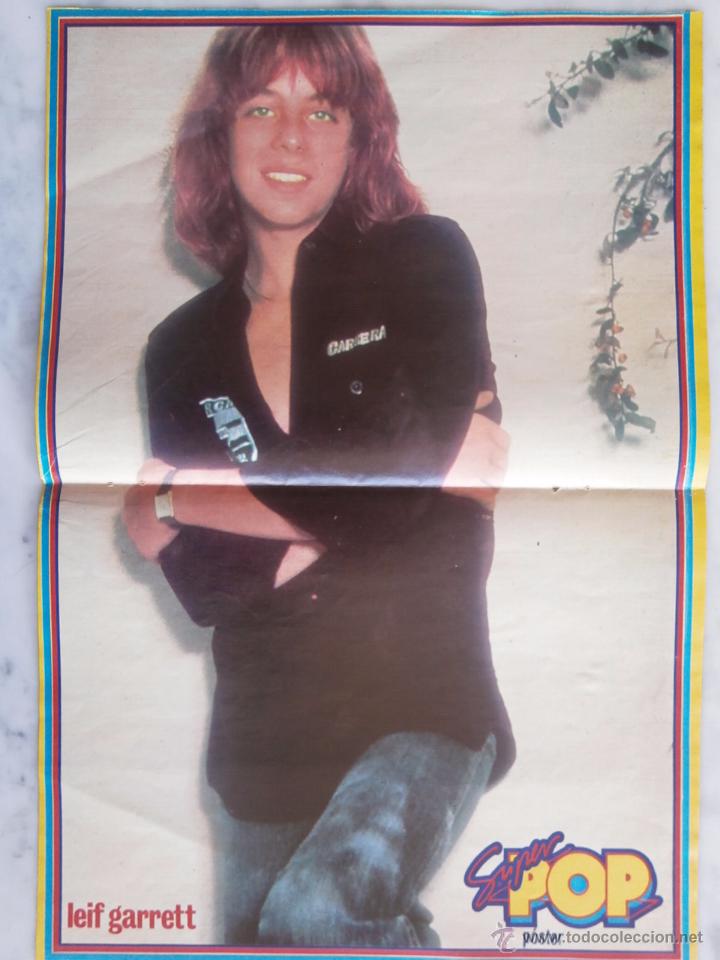 Coleccionismo: POSTER  - super pop - leif garrett -  mide 26,50 x 37,50 c.m.