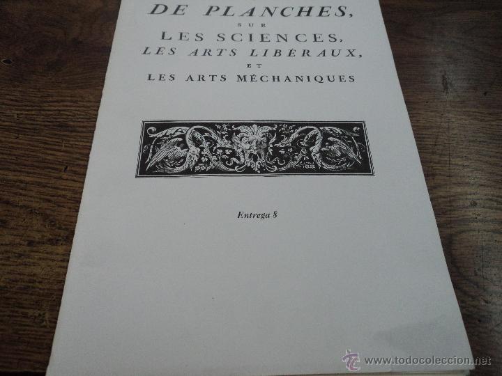 Coleccionismo: 16 laminas fascimil .recueil de planches diderot..siglo XVIII..OFICIOS ebanisteria marqueteria