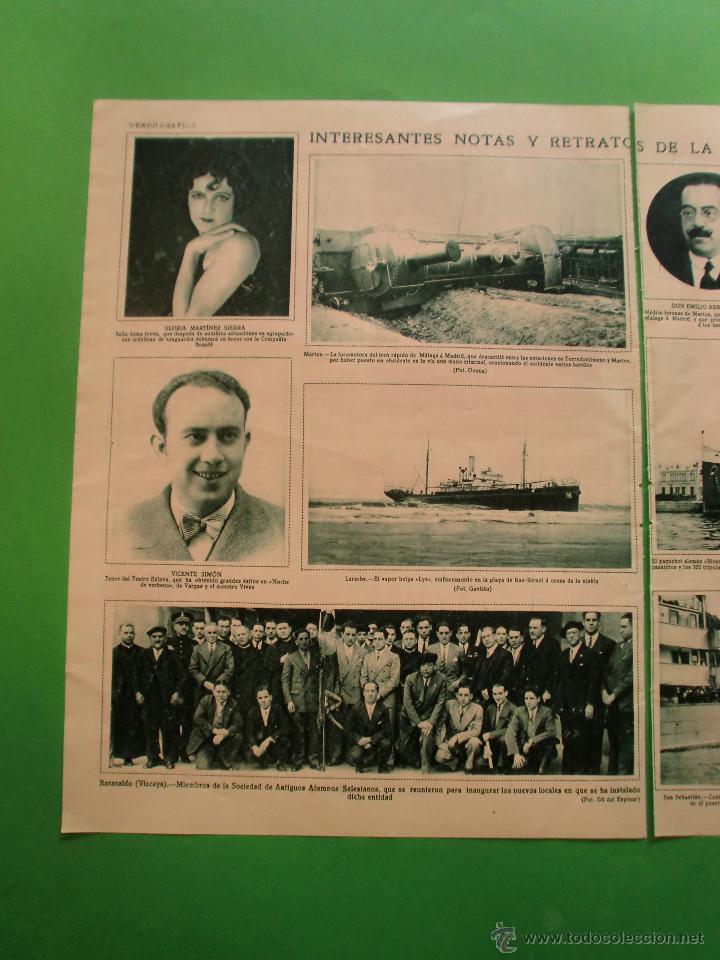 Sammelleidenschaft Papier: ACTUALIDAD EN MARTOS LARACHE BARACALDO VITORIA SAN SEBASTIAN - 29/1/1930