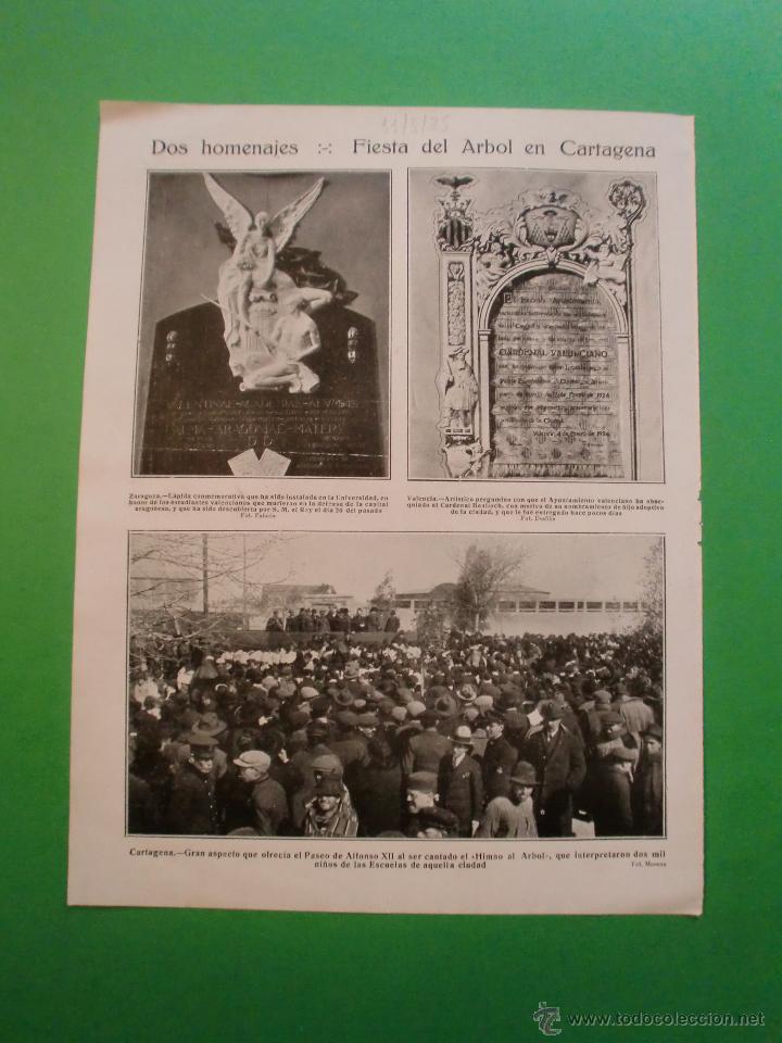 Colecionismo: FIESTA DEL ARBOL EN CARTAGENA - INDIA  DEL COLORADO TEJEDORA DE TAPICES - 11/3/1925