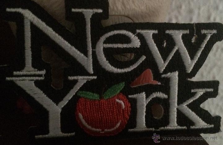 Coleccionismo: Parche para la ropa. Recuerdo tur&iacute;stico de Nueva York. Nuevo sin uso.