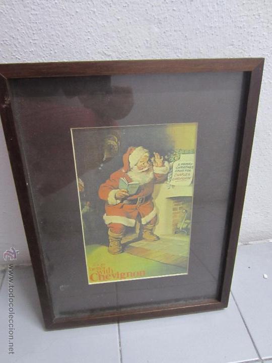 Coleccionismo: Estampo de papa Noel - Foto 1