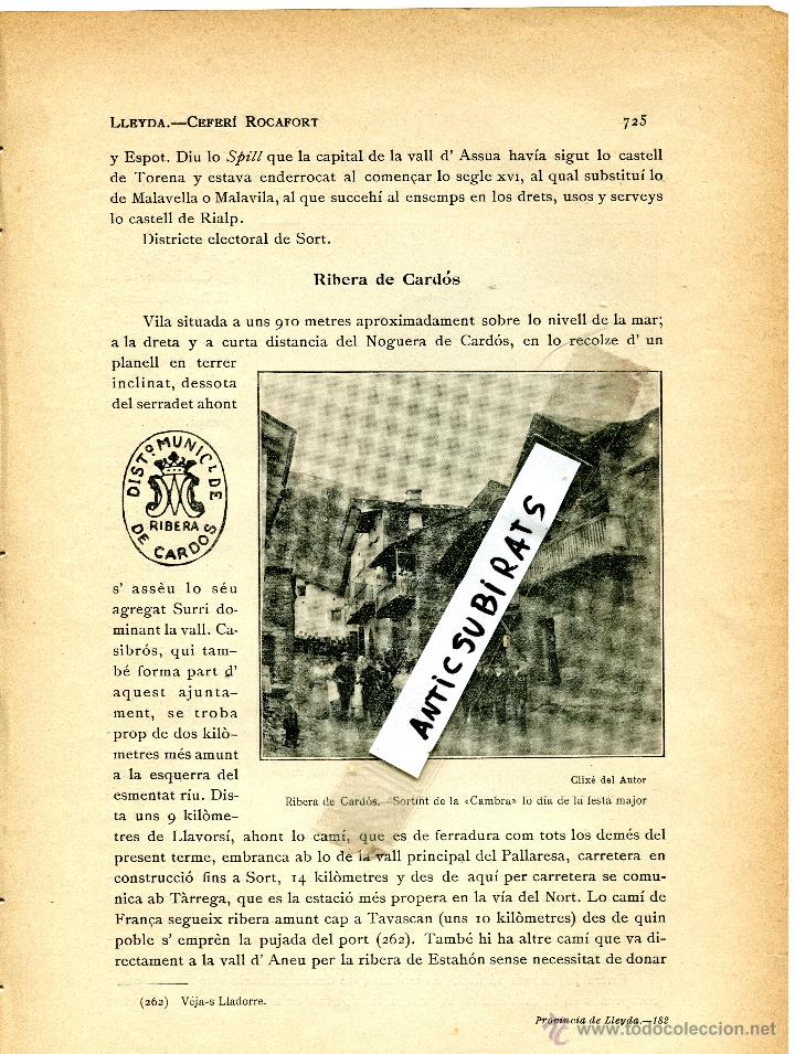 Coleccionismo: ANY 1913 RIBERA DE CARDOS VALL FOTO DE LA FESTA MAJOR CAMPANAR CREU DE TERME SON FOTO DEL CAMPANAR