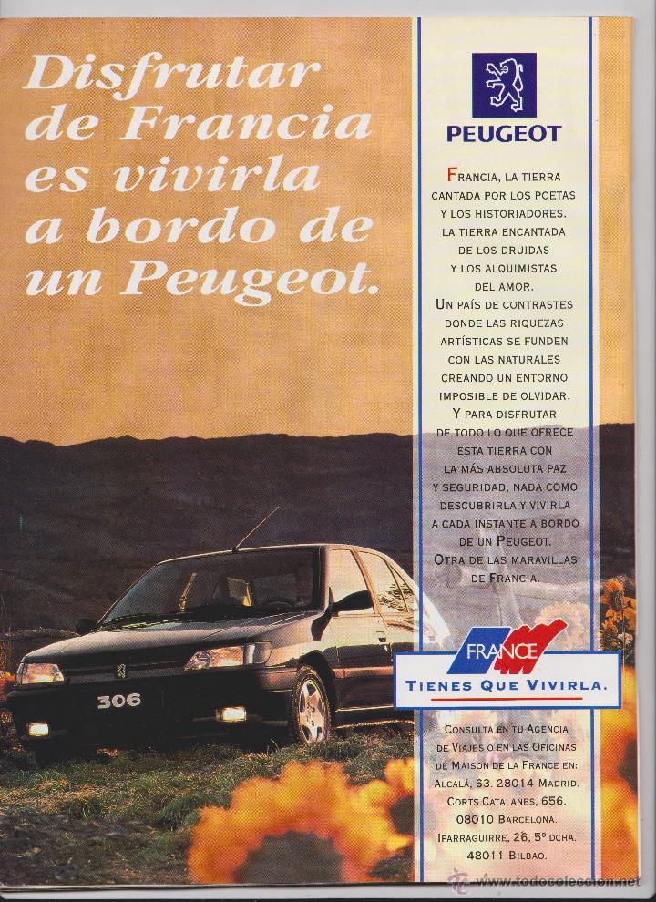 Coleccionismo: Publicidad Automovil Peugeot 306