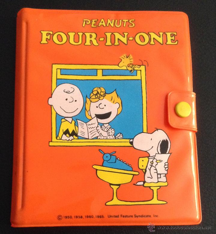 Coleccionismo: antigua agenda telefonica de snoopy a&ntilde;os 70-80 nueva a estrenar
