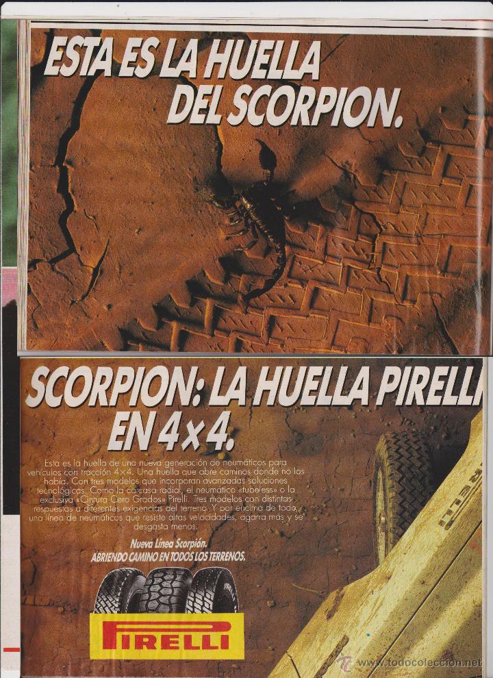 Collecting paper: publicidad cubiertas  neumaticos pirelli