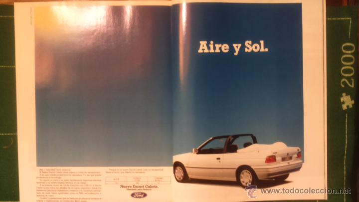 Collecting paper: publicidad automovil Ford Escort Cabrio