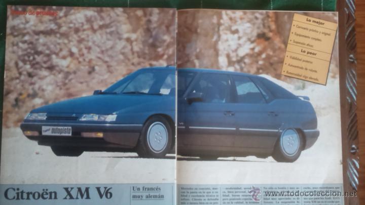 Collezionismo: reportaje automovil citroen xm v6