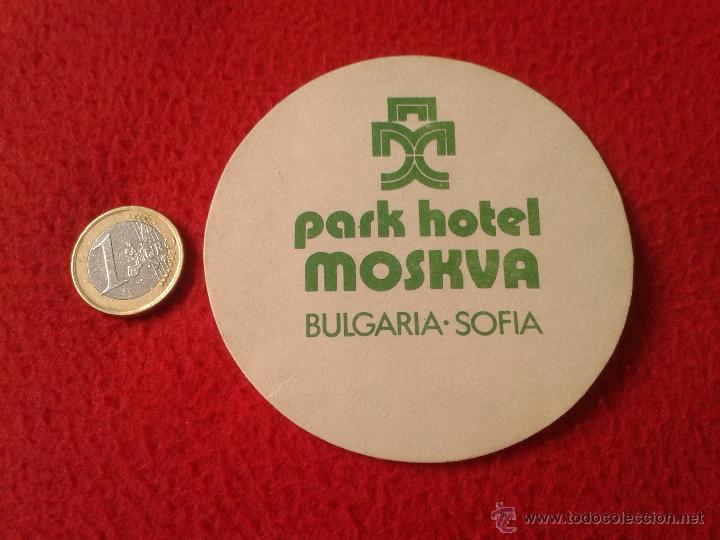 Coleccionismo: POSAVASOS COASTER TENGO MAS POSAVASOS VER LOTES PARK HOTEL MOSKVA BULGARIA SOFIA IDEAL COLECCION VER