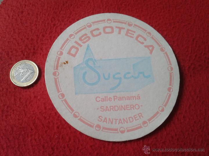 Coleccionismo: POSAVASOS COASTER TENGO MAS POSAVASOS VER LOTES DISCOTECA SUGAR SARDINERO SANTANDER CALLE PANAM&Aacute; IDE
