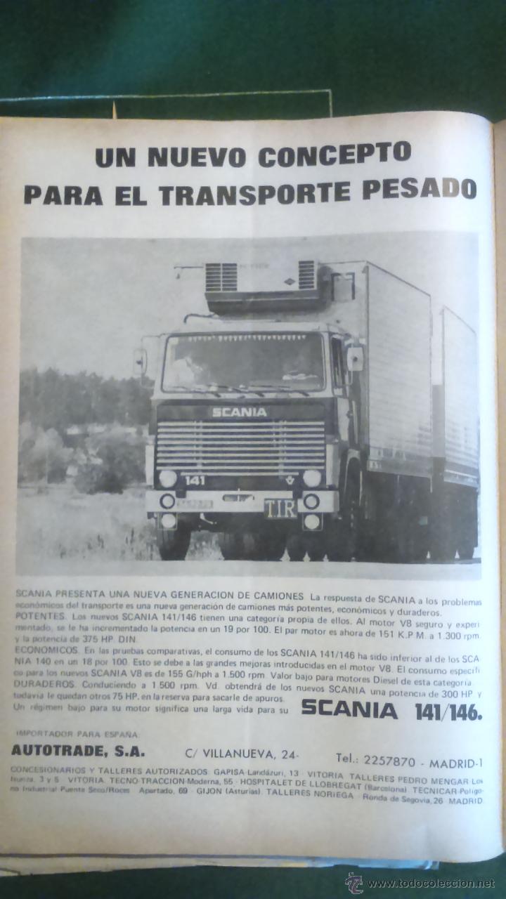 Collecting paper: publicidad camion scania 141