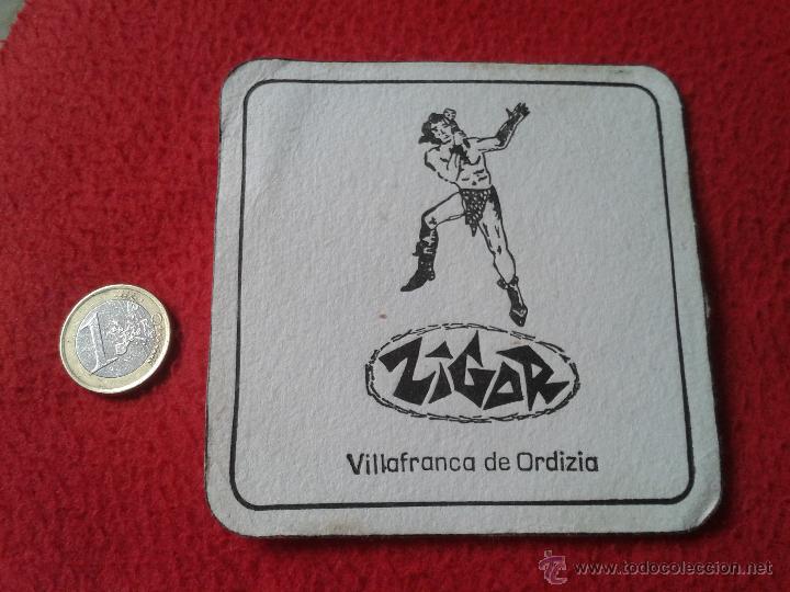 Coleccionismo: POSAVASOS COASTER TENGO MAS POSAVASOS VER LOTES ZIGOR ZIGAR ? VILLAFRANCA DE ORDIZIA GUIPUZCOA ? IDE