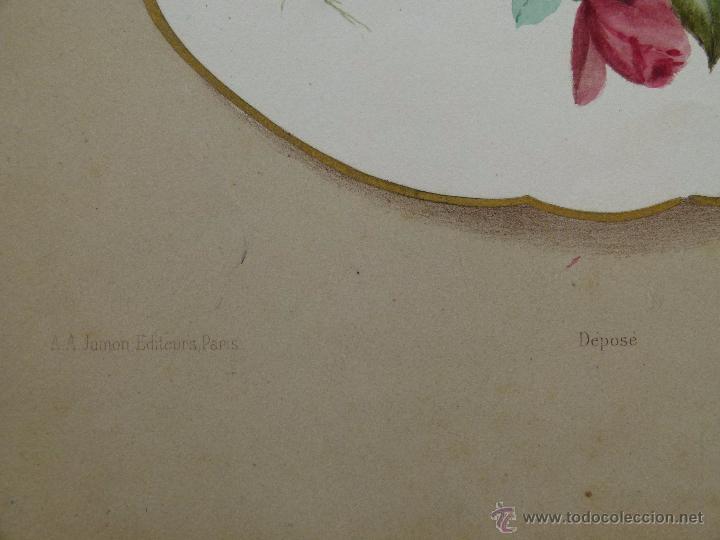 Coleccionismo: litografia 1920 Lemercier Paris - Foto 3