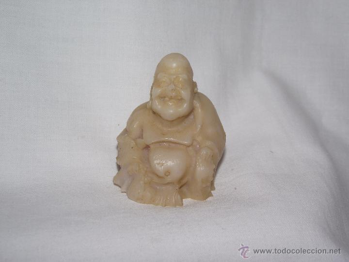 Coleccionismo: PEQUE&Ntilde;O BUDA DE RESINA