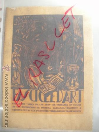 Coleccionismo: MAGNIFIC  FASCICLE D^ART - AMICS DE LES ARTS - FESTA MAJOR  DE TARRASA  - 1934 -