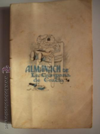 Coleccionismo: ANTIC ALMANAC - 1908 - LA CAMPANA DE GRACIA -