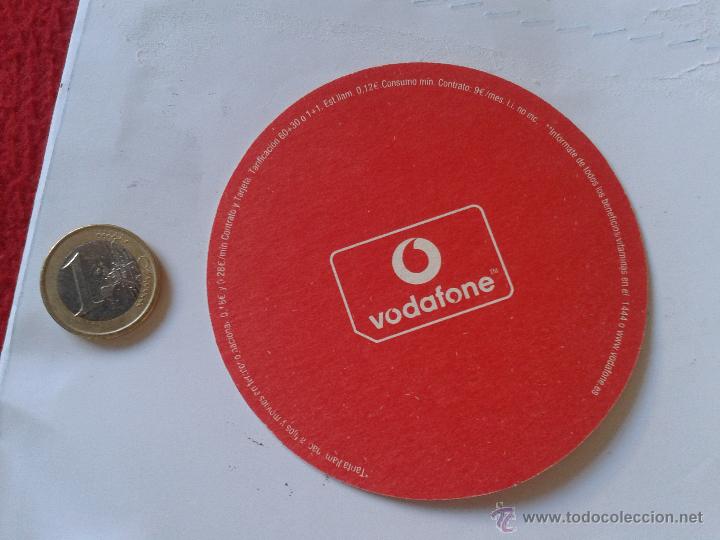 Coleccionismo: POSAVASOS COASTER TENGO MAS POSAVASOS VER LOTES VODAFONE TARIFA VITAMINA IDEAL COLECCION VER FOTO/S