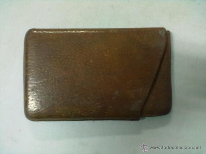 Coleccionismo: PETACA PITILLERA CUERO - Foto 1
