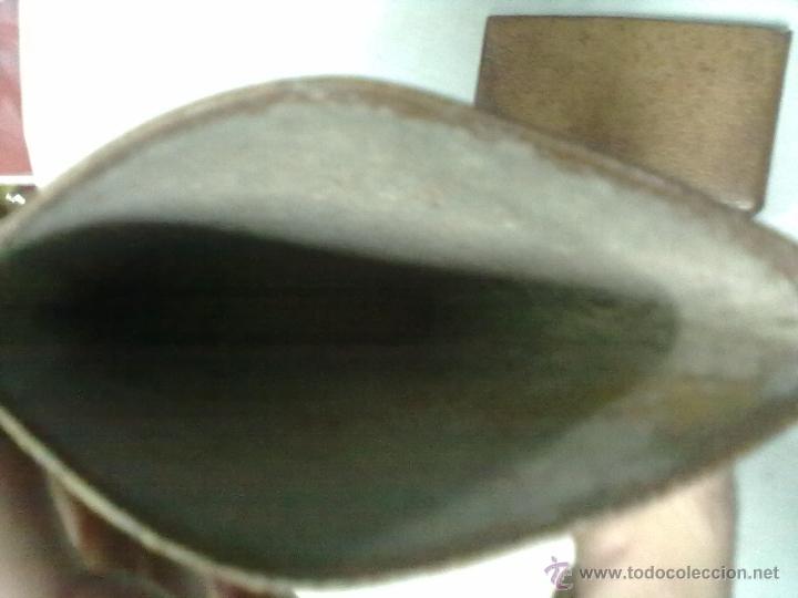 Coleccionismo: PETACA PITILLERA CUERO - Foto 5