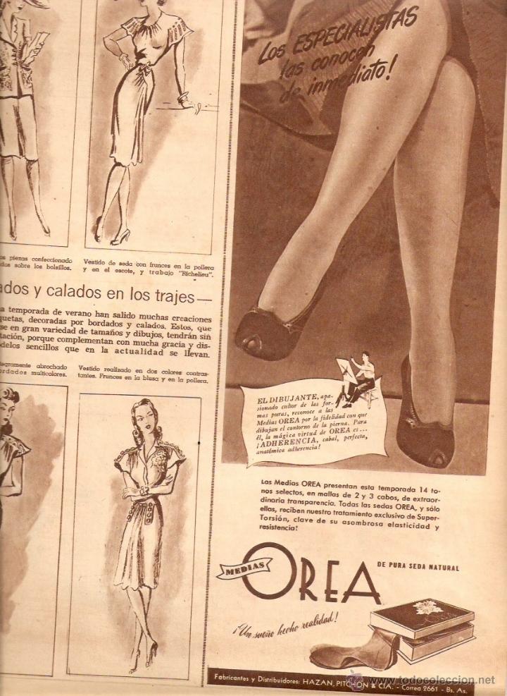 Collecting paper: A&Ntilde;O 1934 RECORTE PRENSA PUBLICIDAD MEDIAS OREA DE SEDA NATURAL
