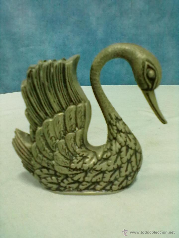 Coleccionismo: FIGURA CISNE PORTAMECHERO - Foto 1