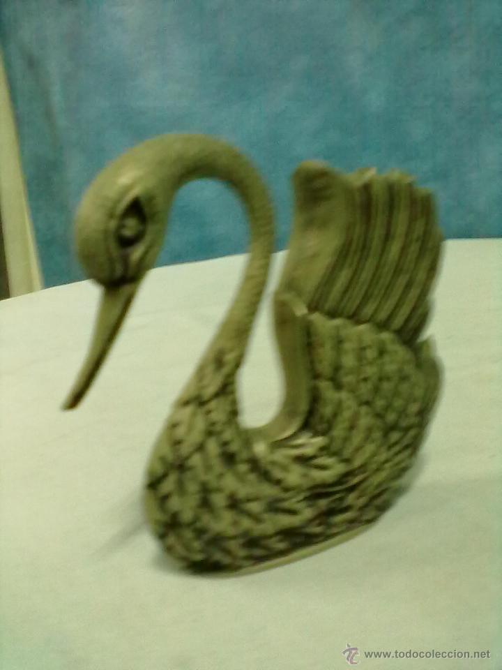 Coleccionismo: FIGURA CISNE PORTAMECHERO - Foto 2