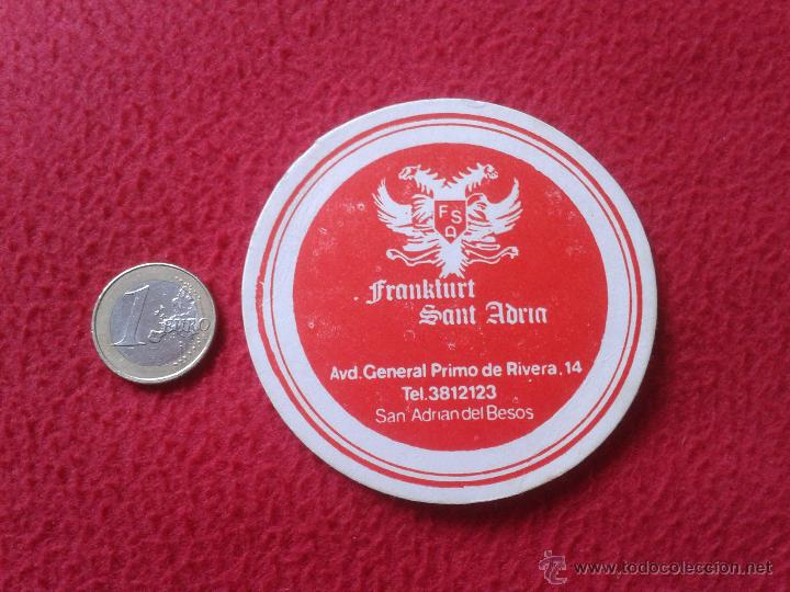 Coleccionismo: POSAVASOS COASTER TENGO MAS POSAVASOS VER LOTES FRANKFURT SANT ADRIA GENERAL PRIMO DE RIVERA SAN ADR
