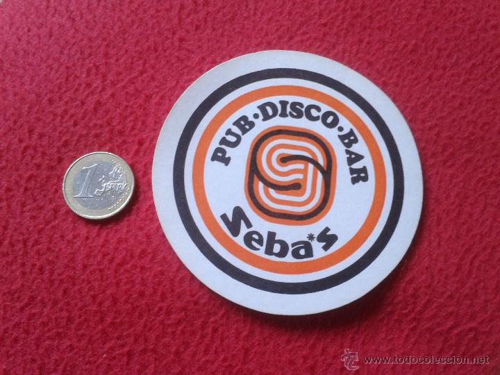 Coleccionismo: POSAVASOS COASTER TENGO MAS POSAVASOS VER LOTES PUB DISCO BAR SEBA'S SEBAS IDEAL COLECCION VER FOTO/