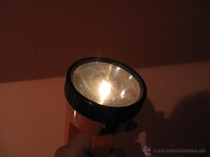 Coleccionismo: LINTERNA NARANJA - Foto 2