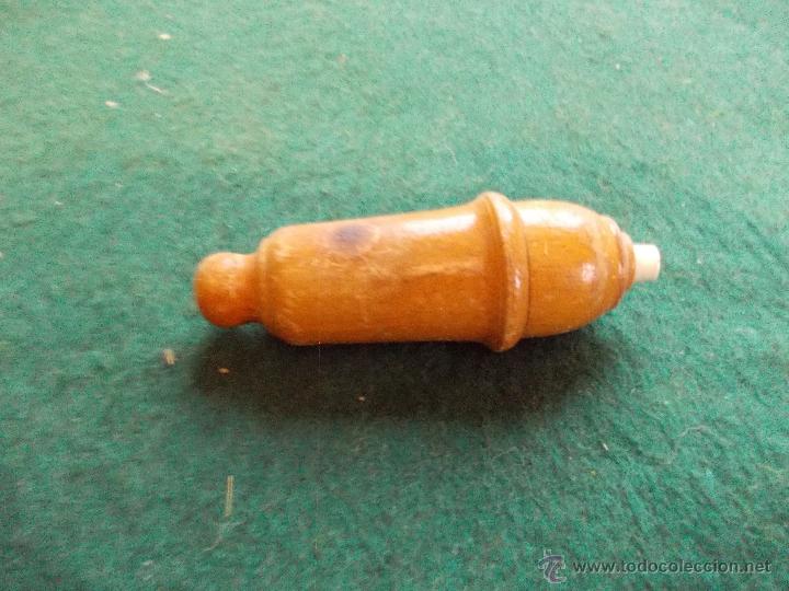 Coleccionismo: Perilla muy antigua de madera - Foto 1