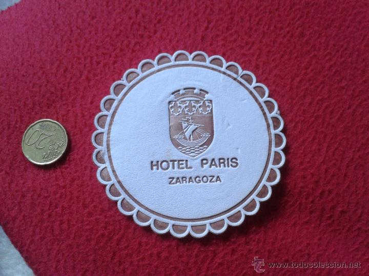 Colecionismo: POSAVASOS COASTER TENGO MAS POSAVASOS VER LOTES HOTEL PARIS ZARAGOZA ARAGON IDEAL COLECCION VER FOTO
