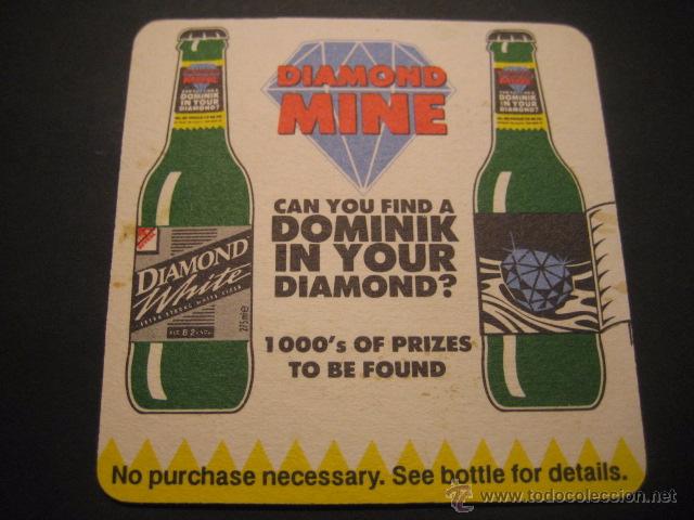 Coleccionismo: POSAVASOS BEBIDAS Y REFRESCOS. DIAMOND MINE - Foto 1