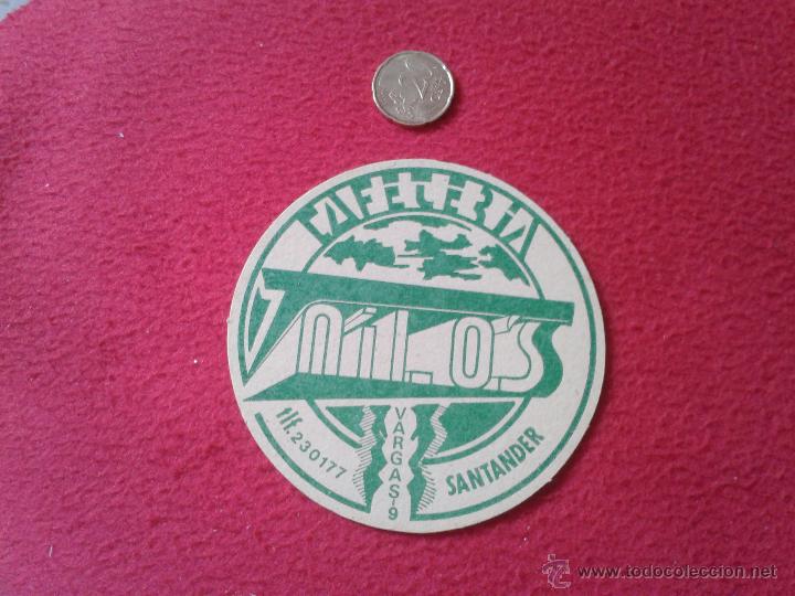 Colecionismo: POSAVASOS COASTER TENGO MAS POSAVASOS VER LOTES CAFETERIA NILOS SANTANDER IDEAL COLECCION VARGAS 9